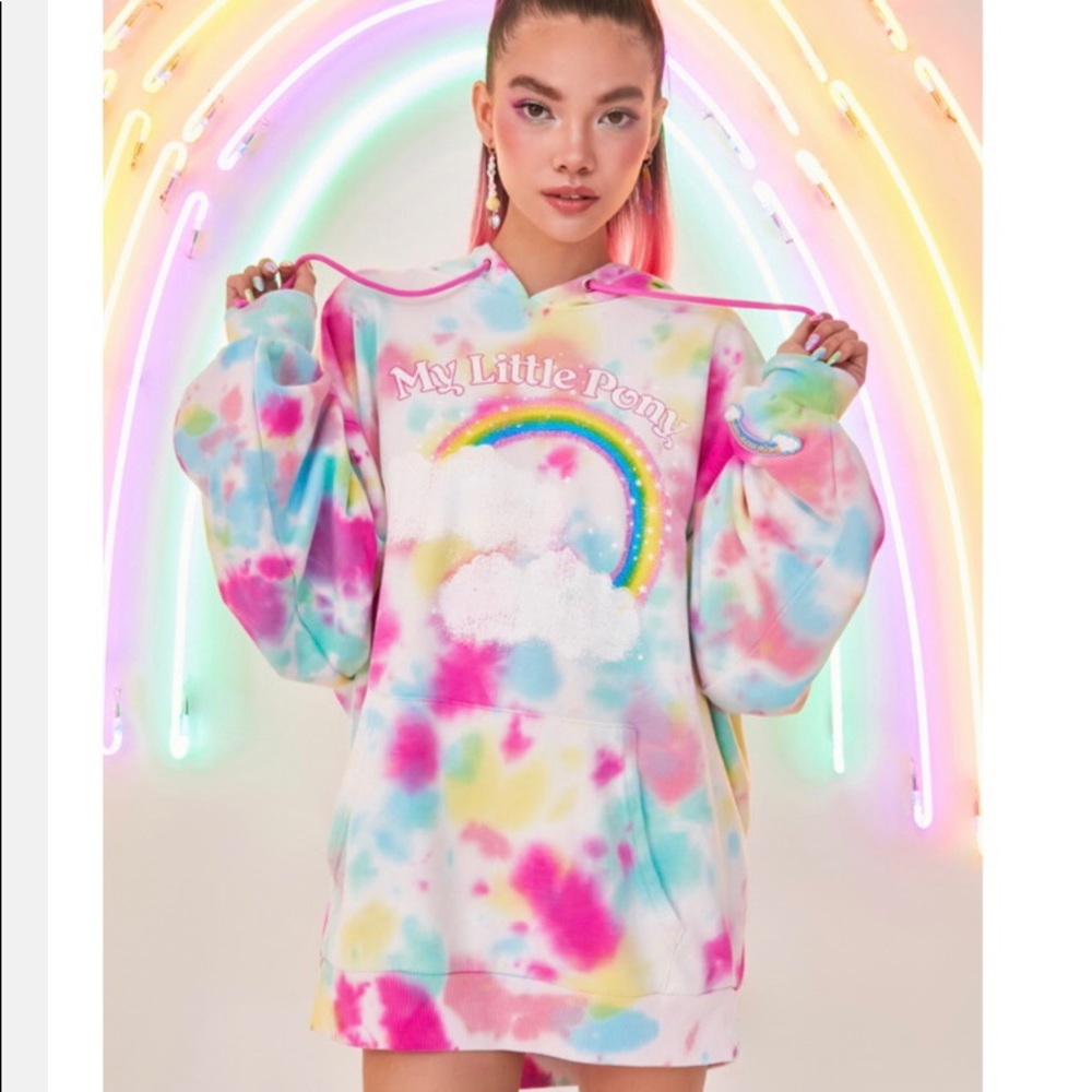 My little Pony Tie Dye Hoodie